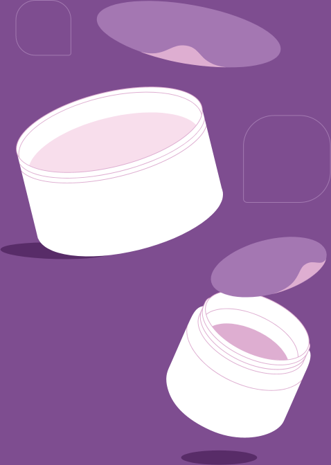 Cosmetics containers